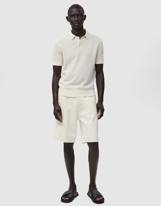 M.N.G - Pointele Polo Shirt