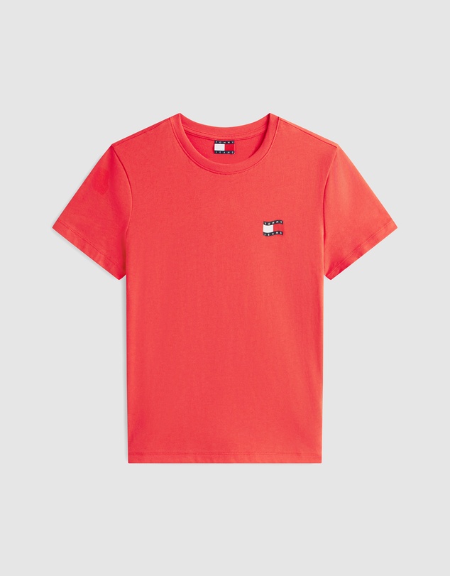 Tommy Jeans - Regular Wavy Flag Shortsleeve Tee