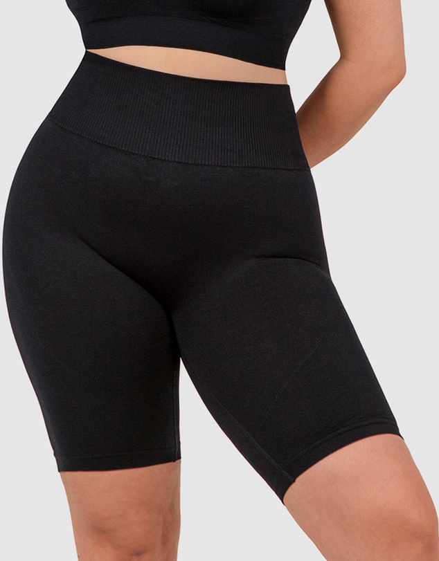 B Free Intimate Apparel - Seamless High Waist Long Biker Shorts