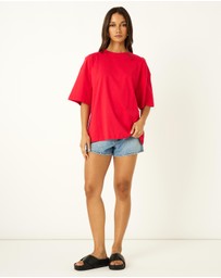 Dazie - Nostalgia Oversized Boyfriend Tee