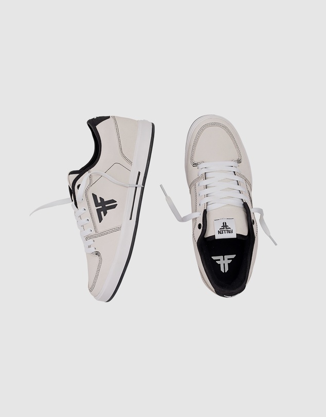 Fallen Footwear - Fallen Footwear Men Patriot Xp Cupsole Skateboarding Shoes White/White