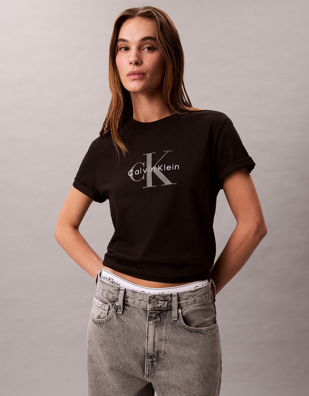 Calvin Klein Jeans - Embroidered Monogram Logo Tee