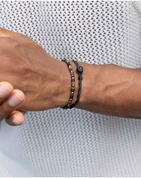 PIG&HEN - Brontide 4mm Adjustable Bracelet