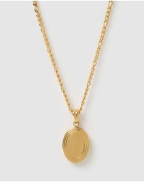 Arms Of Eve - Classic Gold Locket Necklace