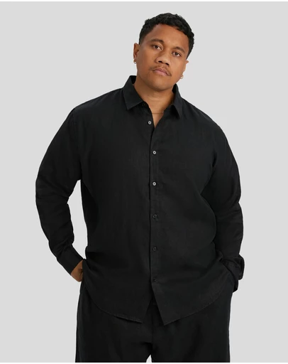 Johnny Bigg - Resort Relaxed Fit Linen Shirt