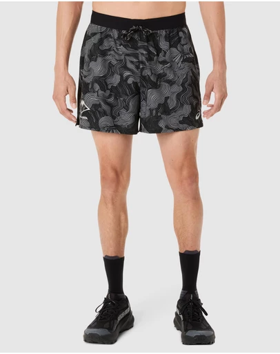 ASICS - Fujitrail All Over Print 5 Inch Short - Men's