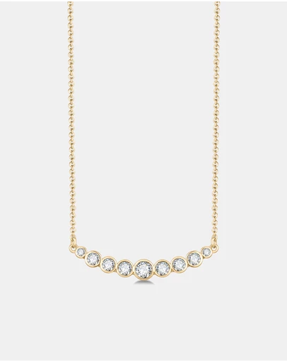 Mestige - Isolade Necklace - 18K Gold Plated