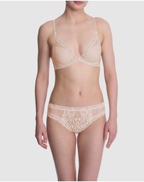 Natori - Feathers Lightly Padded Wired Plunge Bra