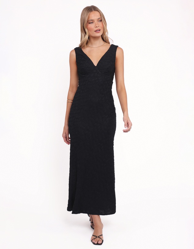 Petal & Pup - Sinclair Midi Dress - Black