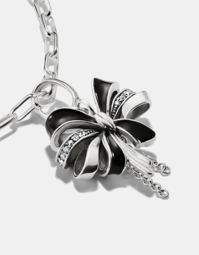 THOMAS SABO - THOMAS SABO Connect Charm Black Bow