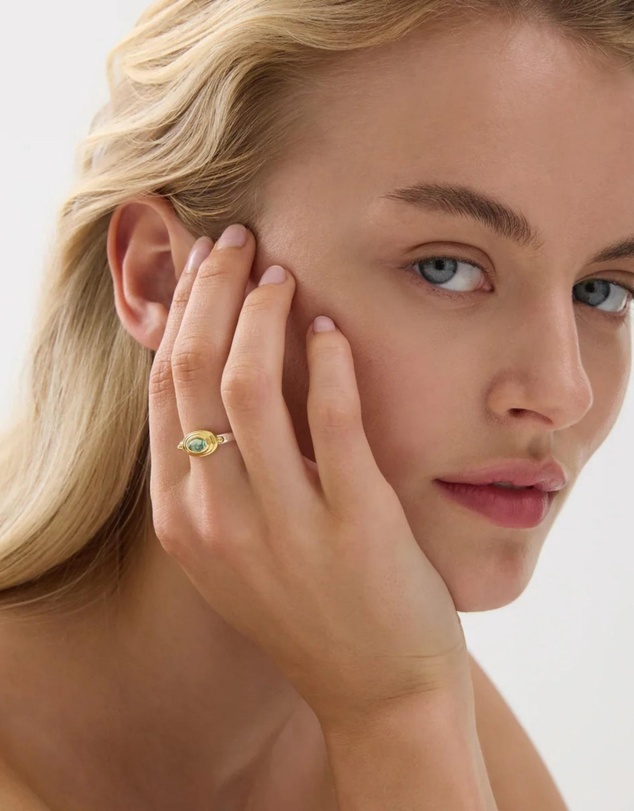Najo - Horizon Blue Topaz Ring
