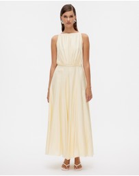 Minima Esenciales - Tia Halter Neck Midi Dress