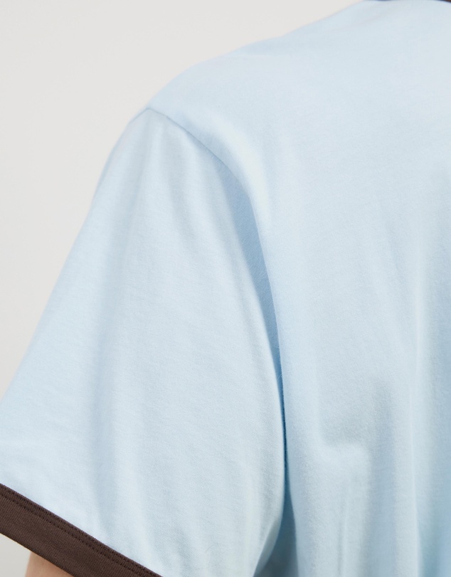 Atmos&Here Curvy - SS Ringer T-Shirt