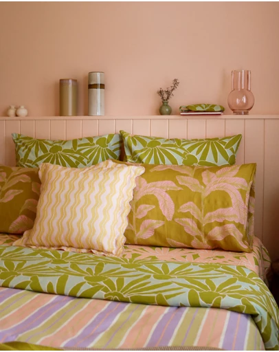 Mosey Me - Meridian Gold Standard Pillowcase Set