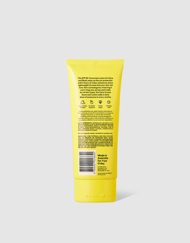 Allkinds - Spf 50+ Face & Body Sunscreen Lotion