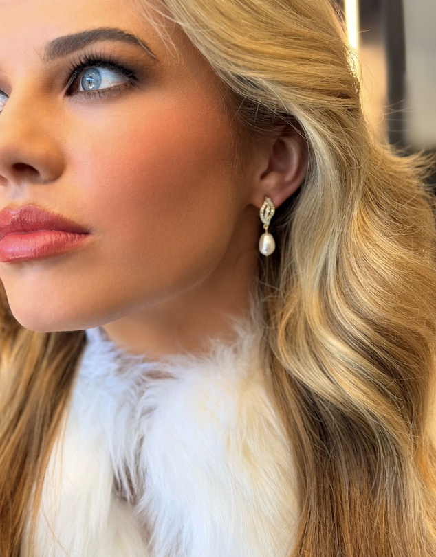 Stephanie Browne - Kande Pearl Earrings