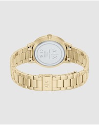 Armani Exchange - Gold Tone Analogue Watch