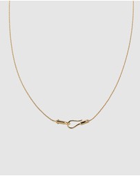 Elli Jewelry - Elegant Rope Chain Necklace in Gold-Plated 925 Sterling Silver