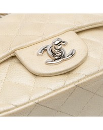Pre-Loved by Azura Reborn - Pre-Loved Mini Square Classic Caviar Single Flap