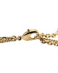 Pre-Loved by Azura Reborn - Pre-Loved Petit Gold Plated CD Star Charm Double Chain Bracelet