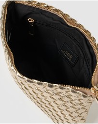 Arms Of Eve - Lavinia Clutch Bag - Gold