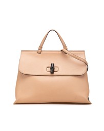 Pre-Loved by Azura Reborn - Pre-Loved gucci Bamboo Top Handle Bag Leather