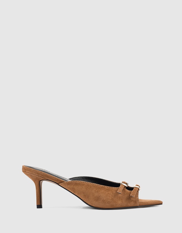 LANA WILKINSON - Shannon Peep-Toe Mule