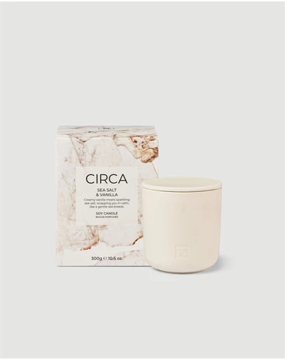 CIRCA - Sea Salt & Vanilla Soy Candle