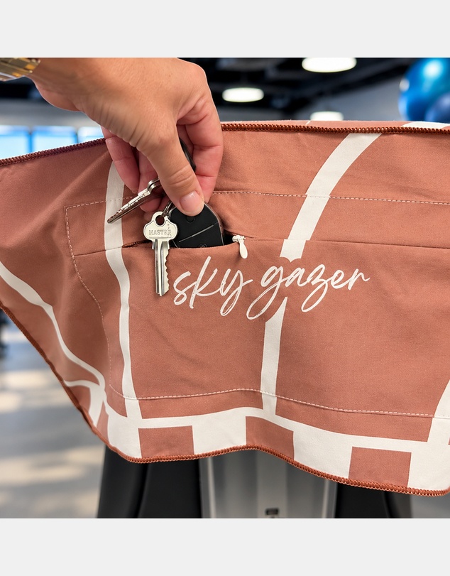Sky Gazer - Hooded Gym Towel