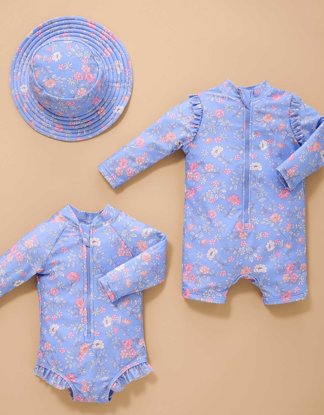 Purebaby - Broad Brim Swim Hat- Kids-Babies