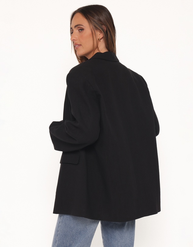 Petal & Pup - Rhodes Oversized Blazer - Black