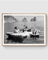 Inka Arthouse - Ladies & Pasta Art Print