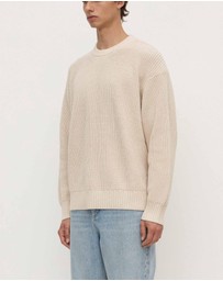 Assembly Label - Carson Cotton Rib Knit Jumper