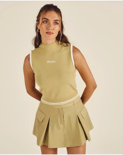 Malbon - Kara Mockneck Vest