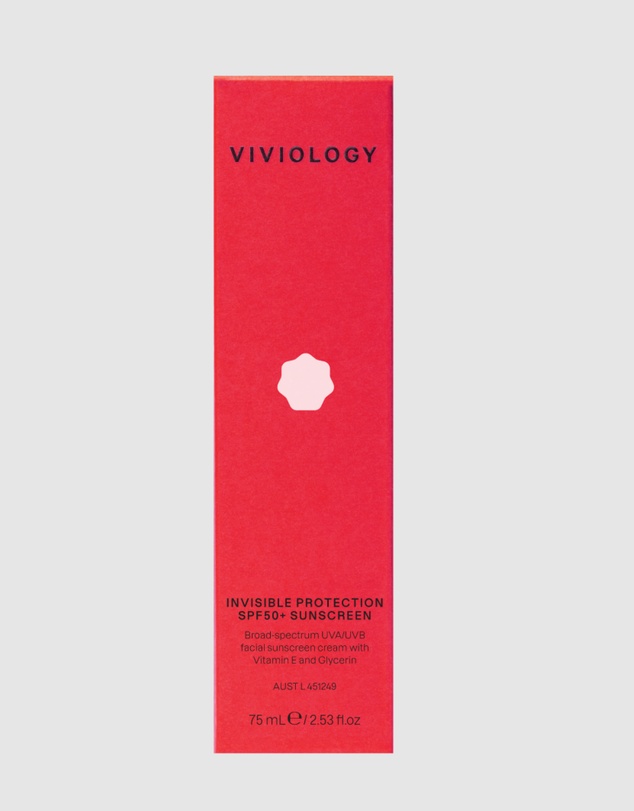 Viviology - Invisible Protection SPF50+ Sunscreen 75mL