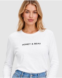Honey and Beau - Honey Beau Long Sleeve Tee