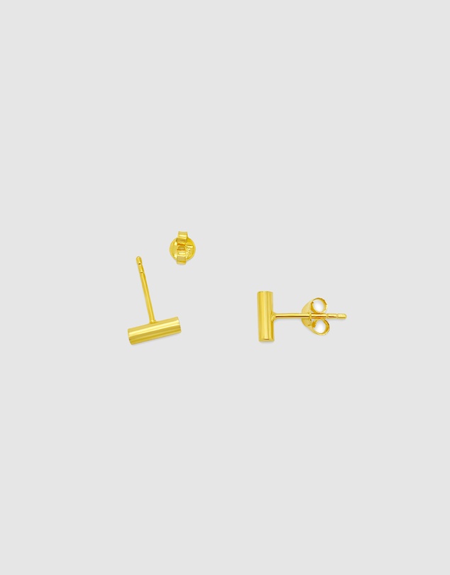 Ichu - Cylinder Studs Gold