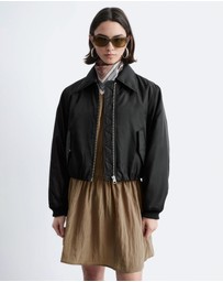 & Other Stories - Cropped Bomber Jacket