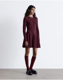 & Other Stories - Rib Knit Mini Dress