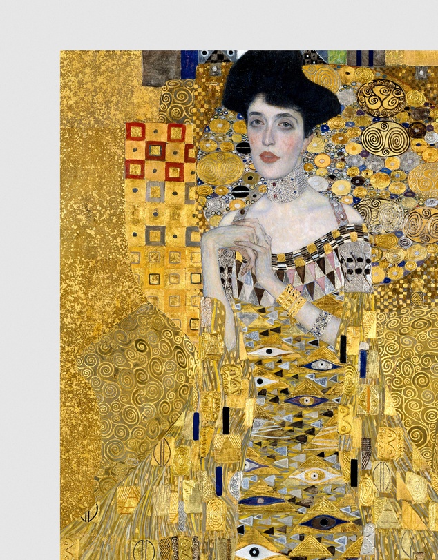 Inka Arthouse - Portrait of Adele by Gustav Klimt Art Print