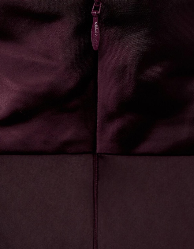 M.N.G - High Collar Satin Blouse