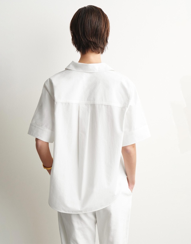 COS - Oversized Short-Sleeved Cotton Shirt