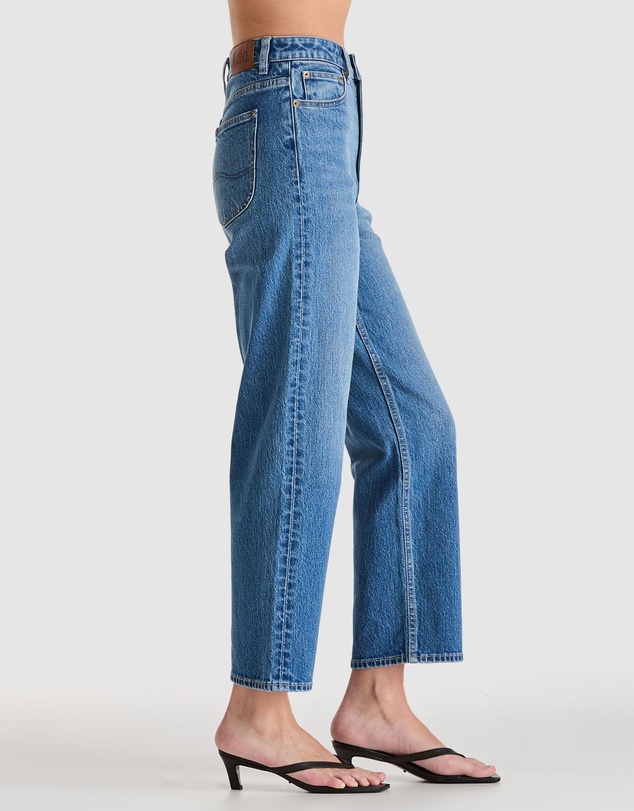 Lee - High Straight Crop Jeans