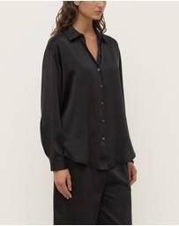 Assembly Label - Pippa Silk Long Sleeve Shirt