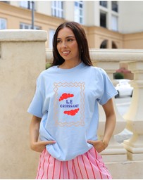 Vacancy Co - Le Croissant Tee