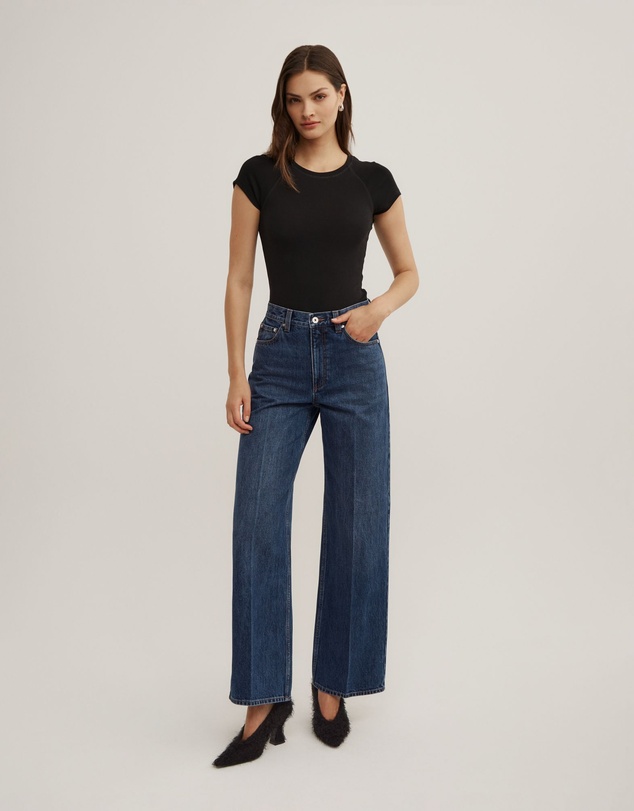 Witchery - Wide Leg Crease Jeans