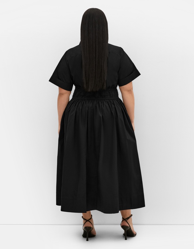 City Chic - Lana Midi Shirt Dress