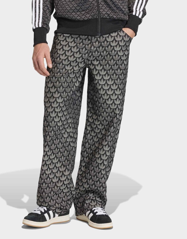 adidas Originals - DENIM LOOSE MONOGRAM PANTS Mens