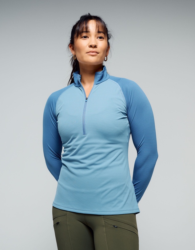 Kathmandu - KMDAction Quarter Zip Baselayer Top