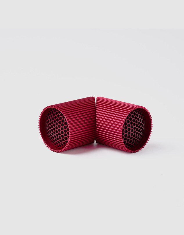 Lexon - Lexon Ray Set Of Magnetic Bluetooth Speakers - Red
